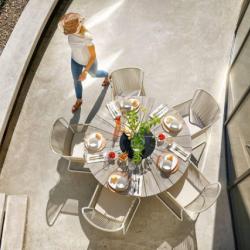 Outdoor Garden Furniture Ayanna Dining Aluminium Chair